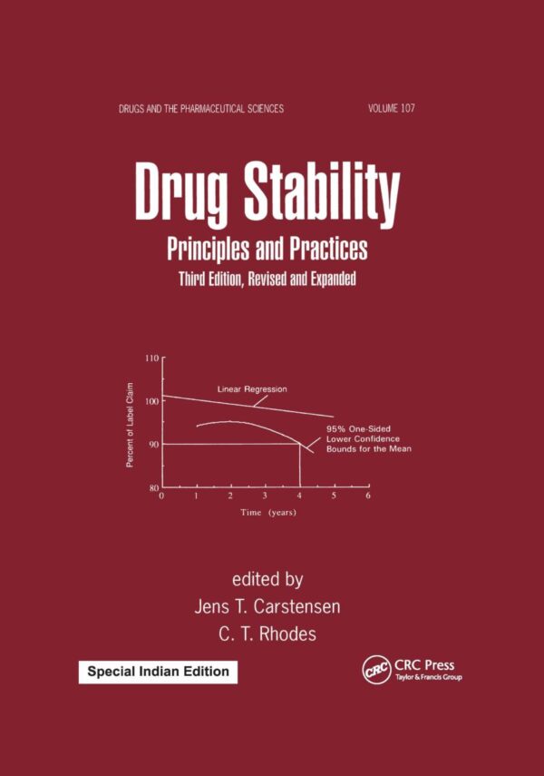 DRUG STABILITY PRINCIPLES AND PRACTICES 3ED (SIE) (HB 2025)