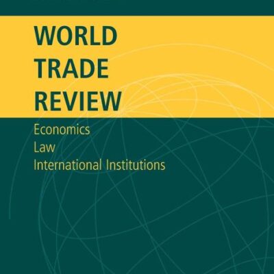 WTO Case Law of 2010 (The American Law Institute Reporters Studies on WTO Law)