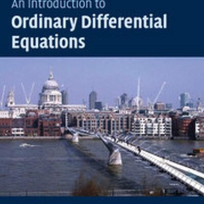 INTRODUCTION ORDINARY DIFFERENTIAL EQUATIONS