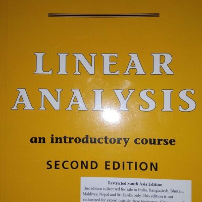 LINEAR ANALYSIS ,2ND EDITION