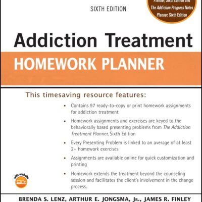 Addiction Treatment Homework Planner (PracticePlanners)