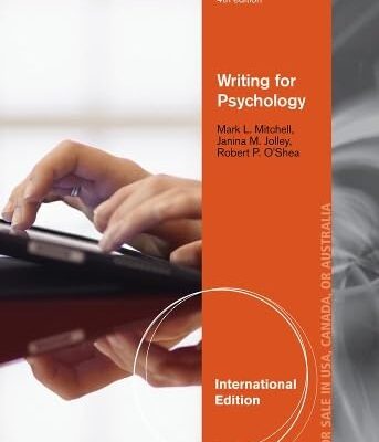 WRITING FOR PSYCHOLOGY,4ED