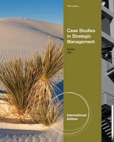 CASE STUDIES IN STRATEGIC MANAGEMENT,10TH EDN