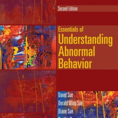 Essentials of Understanding Abnormal Behavior (Cengage Advantage Books)