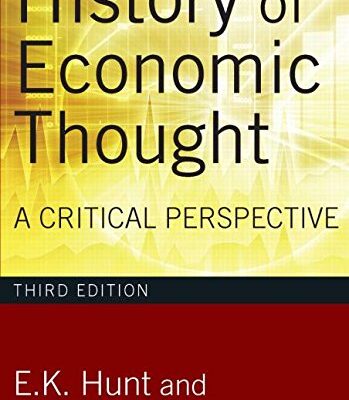 HISTORY OF ECONOMIC THOUGHT, 3RD EDN