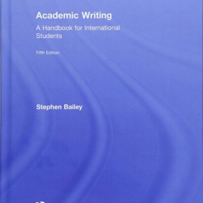 Academic Writing: A Handbook for International Students