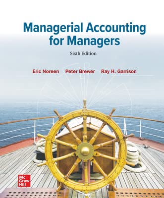 Managerial Accounting for Managers