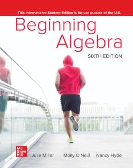 BEGINNING ALGEBRA