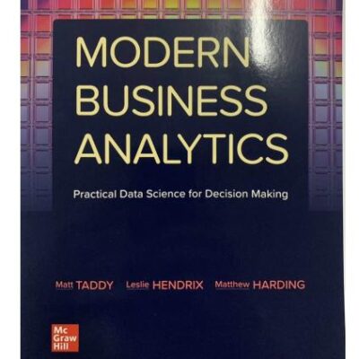 ISE Modern Business Analytics