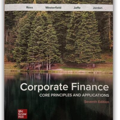 ISE Corporate Finance: Core Principles and Applications