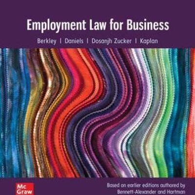 Employment Law for Business: 2024 Release ISE