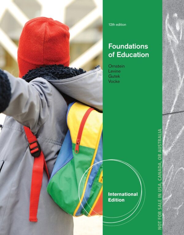 FOUNDATIONS OF EDUCATION, 12TH EDN