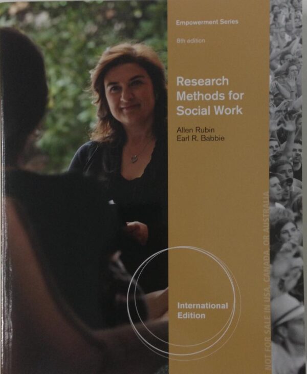 RESEARCH METHODS FOR SOCIAL WORK, 8TH EDN (INTERNATIONAL)