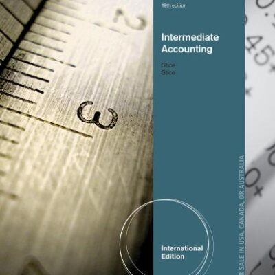 Intermediate Accounting, International Edition