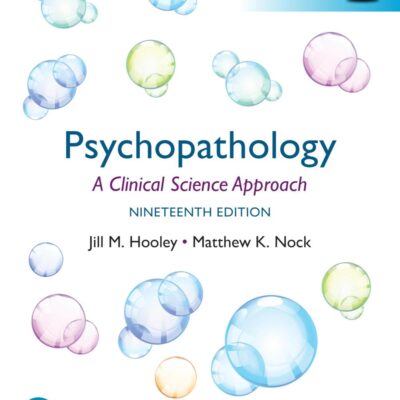 Psychopathology: A Clinical Science Approach, Global Edition