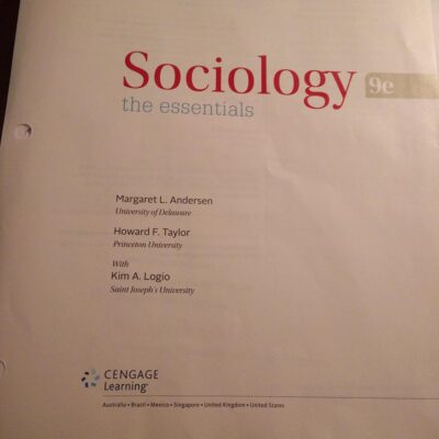 SOCIOLOGY: THE ESSENTIALS, 9TH EDITION