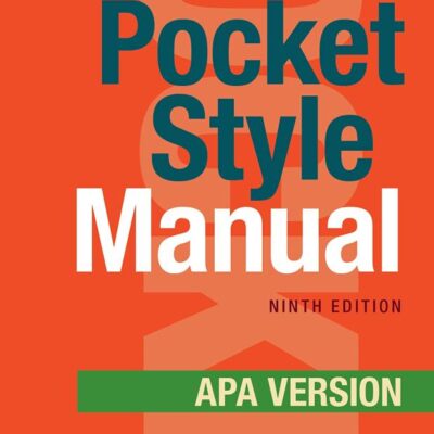 A Pocket Style Manual: APA Version