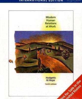 Modern Human Relations at Work