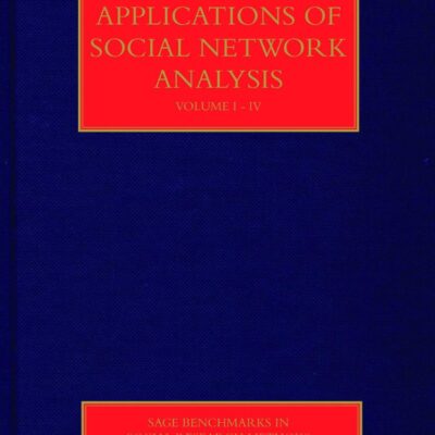 APPLICATIONS OF SOCIAL NETWORK ANALYSIS 4 VOLUMES SET