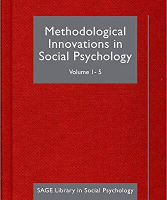 METHODOLOGICAL INNOVATIONS IN SOCIAL PSYCHOLOGY, 5 VOLUMES SET