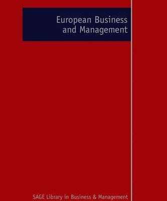 EUROPEAN BUSINESS AND MANAGEMENT, 4 VOLUMES SET