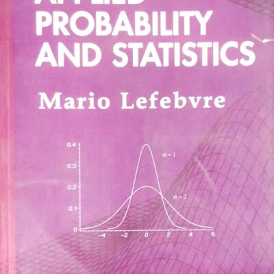 Applied Probability And Statistics (Pb 2018)
