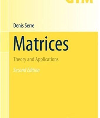 Matrices Theory And Applications 2Ed (Pb 2018)