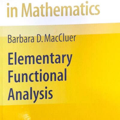 Elementary Functional Analysis (Sae) (Pb 2019)