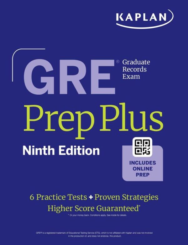 Kaplan Gre Prep Plus 2025