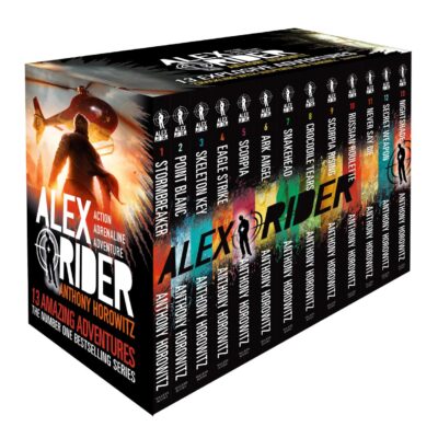 Alex Rider 13 Books Collection Boxset (Stormbreaker, Point Blanc, Skeleton Key, Eagle Strike and More)