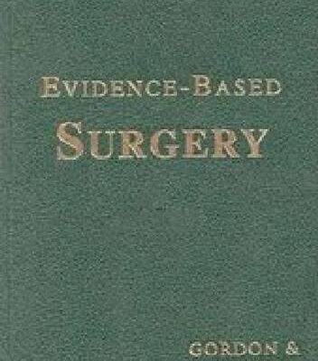 EVIDENCE-BASED SURGERY (AGENCY/DISTRIBUTED)