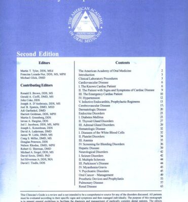 MEDICALLY COMPLEX DENTAL PATIENTS 2/E