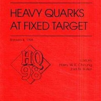 HEAVY QUARKS AT FIXED TARGET (HB): v.459 (AIP Conference Proceedings)