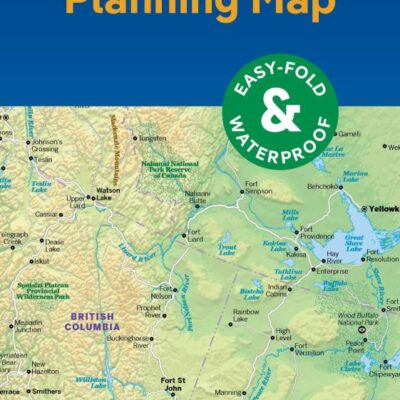 Lonely Planet Planning Map Canada