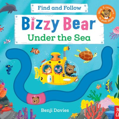 Bizzy Bear Find and Follow: Under the Sea: with 4 sliding counters