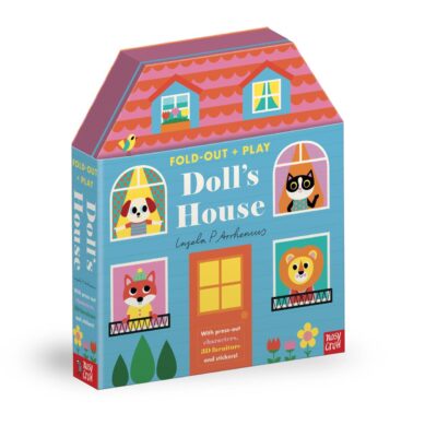 Fold-Out + Play: Doll's House: Build your own 3D house with interactive play pieces and stickers
