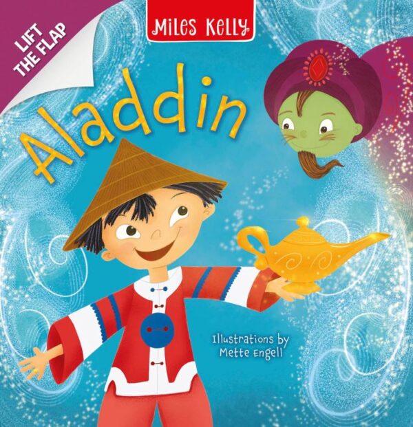 Aladdin: A fun-filled, illustrated lift-the-flap board book fairy tale, perfect for children and toddlers aged 1 to 4 – new for 2025