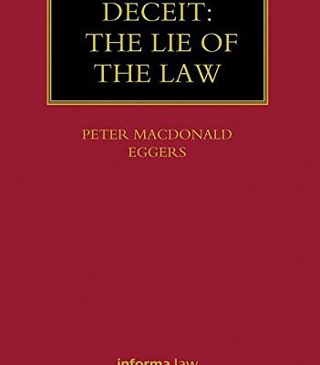 DECEIT THE LIE OF THE LAW (HB 2009)