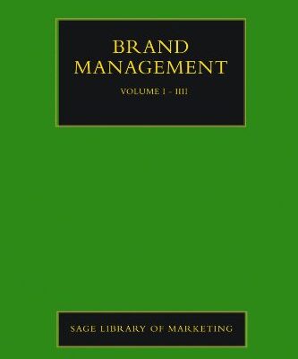 BRAND MANAGEMENT, 4 VOLUMES SET