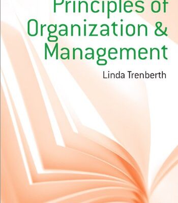 PRINCIPLES OF ORGANIZATION & MANAGEMENT