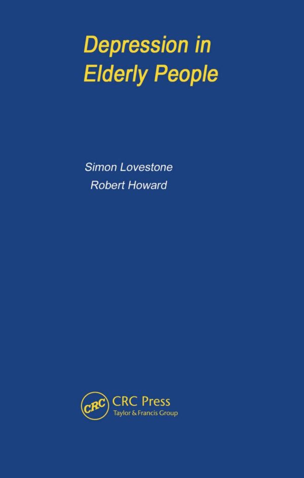 DEPRESSION IN ELDERLY PEOPLE (MEDICAL POCKETBOOKS)