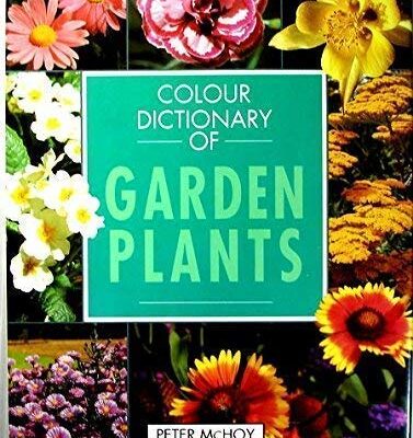 Colour Dictionary Of Garden Plants (Hb 1994), Mchoy P.