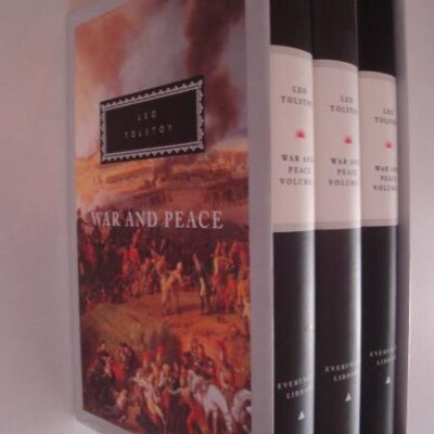 War And Peace: 3 vols (Everyman's Library CLASSICS)