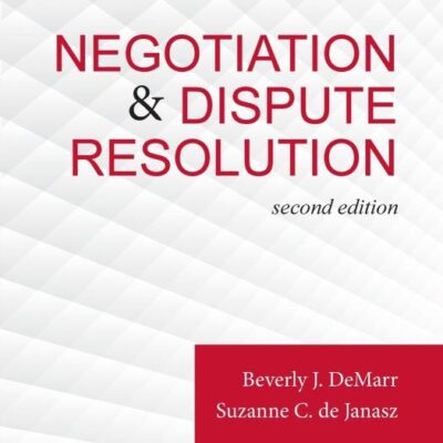 Negotiation & Dispute Resolution