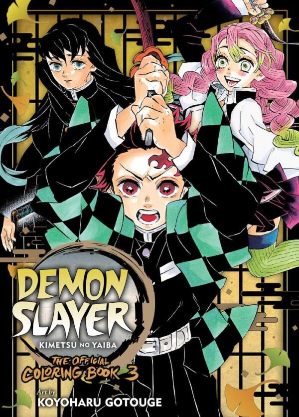Demon Slayer 3: Kimetsu Yaiba Official Coloring