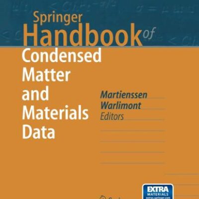 SPRINGER HANDBOOK OF CONDENSED MATTER AND MATERIALS DATA