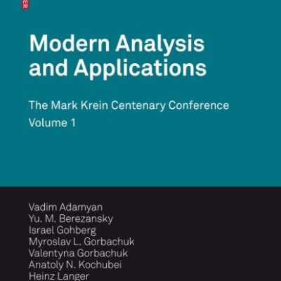 MODERN ANALYSIS AND APPLICATIONS