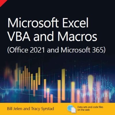 Pearson Microsoft Excel VBA and Macros (Office 2021 and Microsoft 365),1st edition