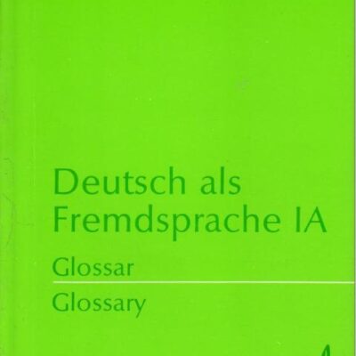 German As A Foreign Language Ia Glossary (Pb 2020)