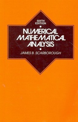 Numerical Mathematical Analysis 6Ed (Pb 2020)